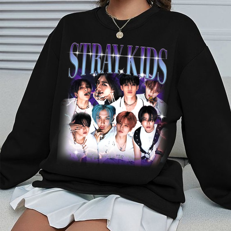 Stray Kids Kpop Sweatshirt Stray Kids Rock-Star Album Shirt
