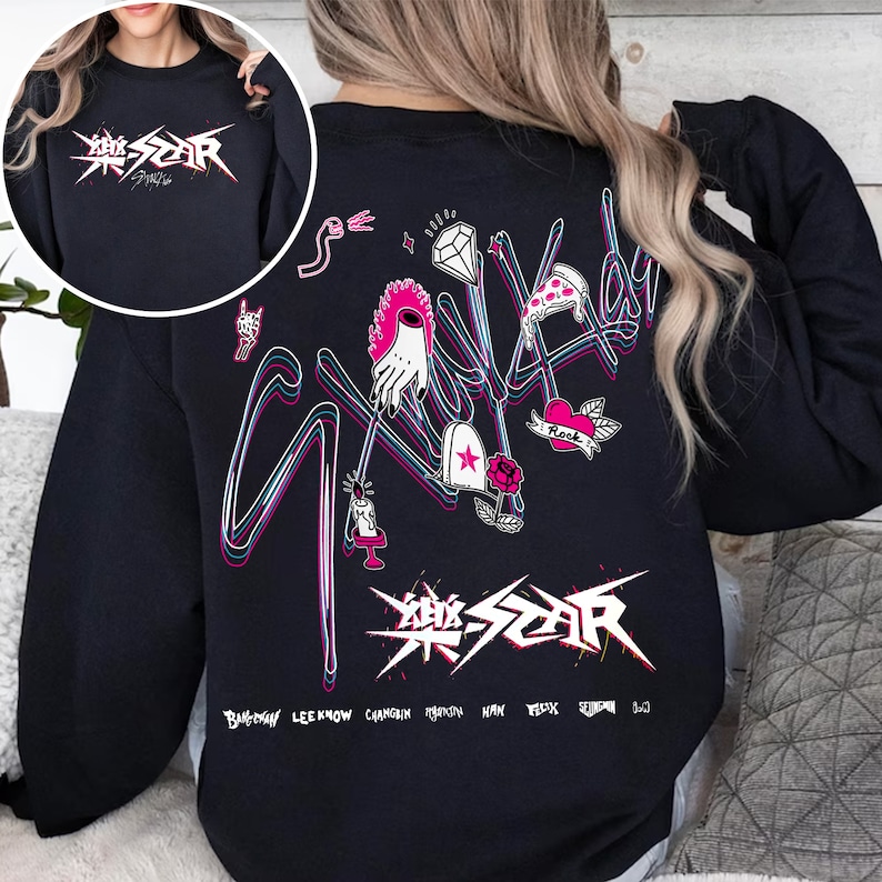 Stray Kids Rock-Star Album Sweatshirt Stray Kids -Star T-Shirt
