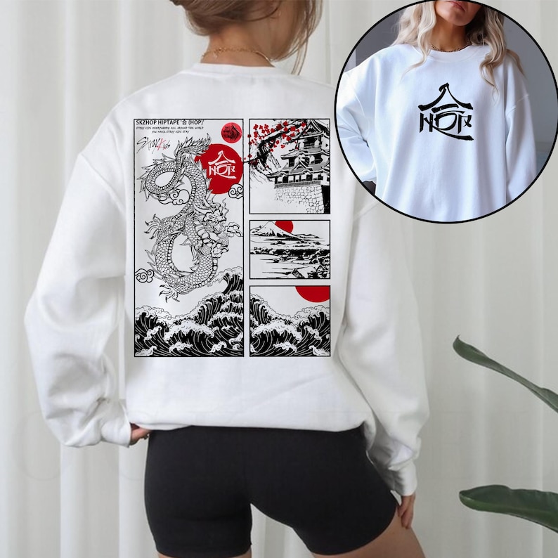 Stray Kids Skzhop Hiptape Stray Kids Hop Shirt