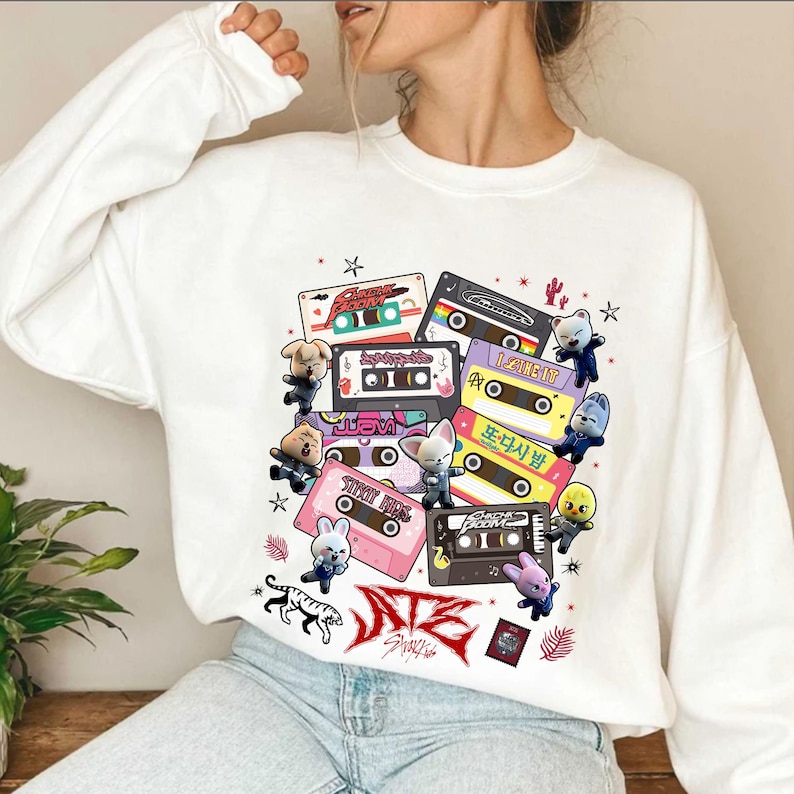 Stray Kids Ate Tracklist Sweatshirt Stray Kids Chkchkboom Shirt
