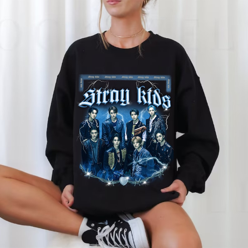 Stray Kids Rock-Star Album Sweatshirt Stray Kids -Star T-Shirt