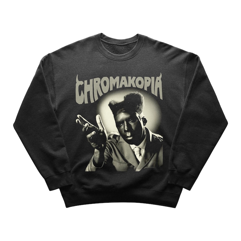 Tyler The Creator Chromakopia Album Logo Cover Merch, Y2K Rap Tiktok Igor Flower Boy Frank Ocean