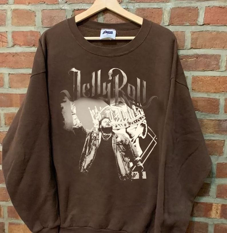 New Post Malone Shirt, Post Malone 2025 Tour Jelly Roll Big Ass Stadium T-Shirt