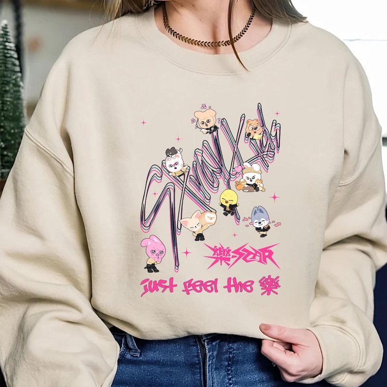 Stray Kids Album Sweatshirt Stray Kids Member Group Shirt