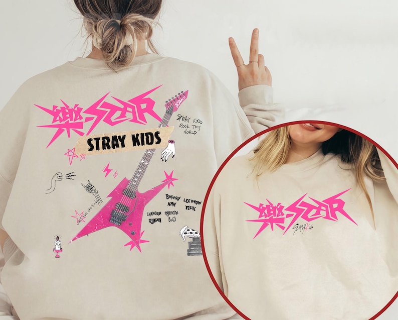 Stray Kids Album Shirt Stray Kids Members Group Sweatshirt