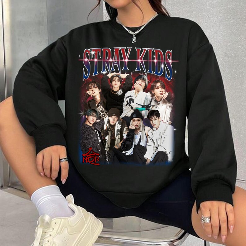 Stray Kids Graphic Sweatshirt Stray Kids Dominate World Tour Us 2025 Shirt