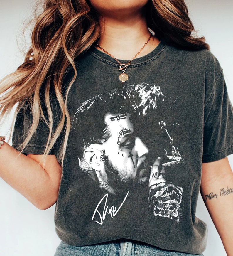 New Post Malone Rap Music Merch Shirt, Post Malone 1 T-Shirt
