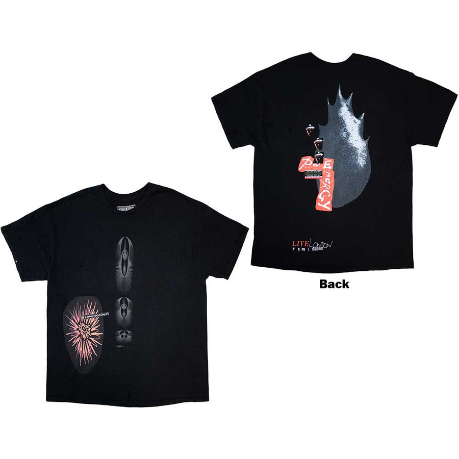 T-Shirt Travis Scott Unisex Summer Run 2023 London (Back Print & Ex-Tour) Black