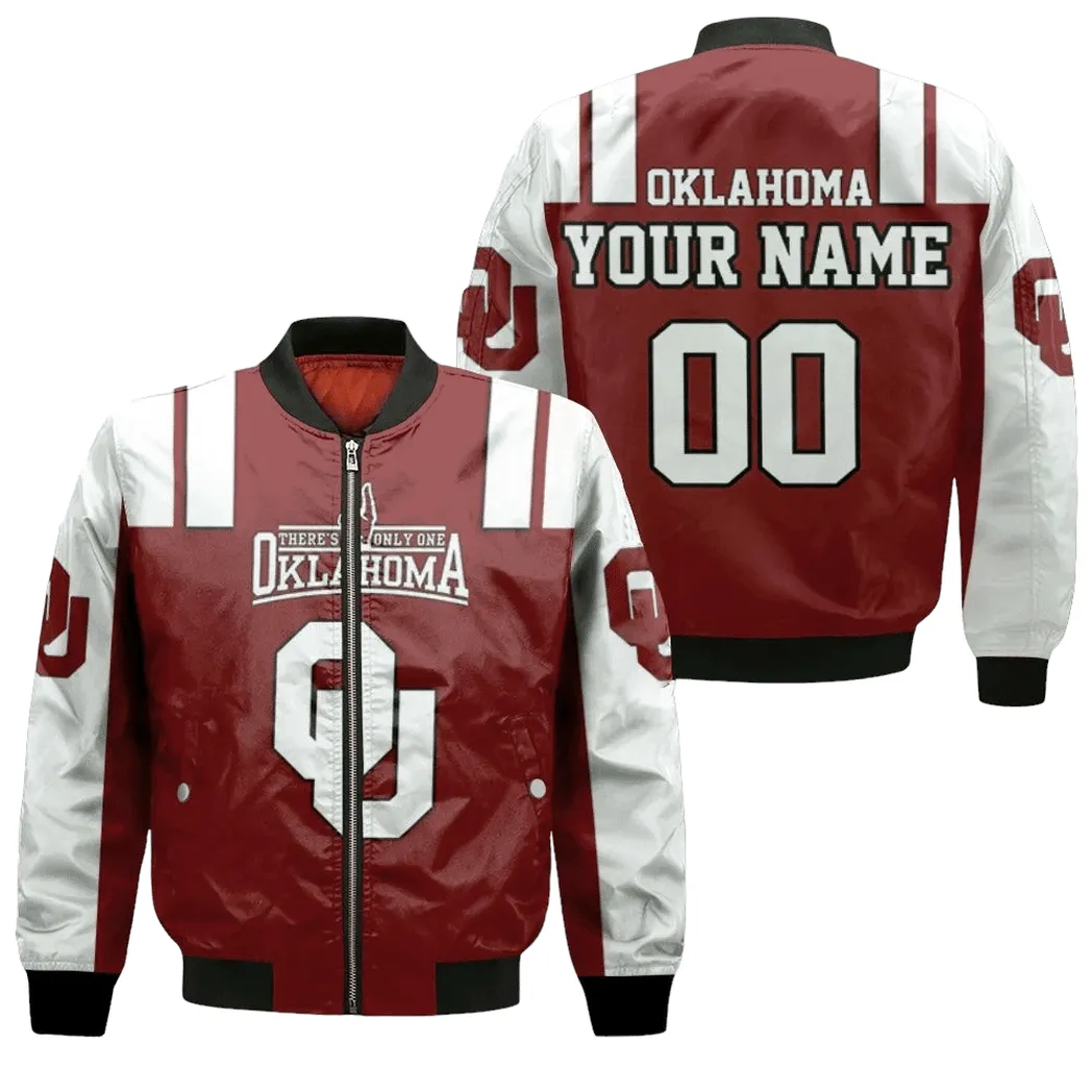 Oklahoma Sooners Fans Personalized Bomber Jacket For Men Women