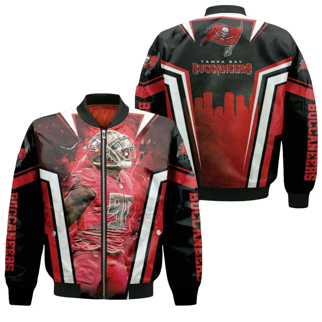 Tampa Bay Buccaneers Super Bowl Champions Jason Pierre Paul Bomber Jacket For Men Women