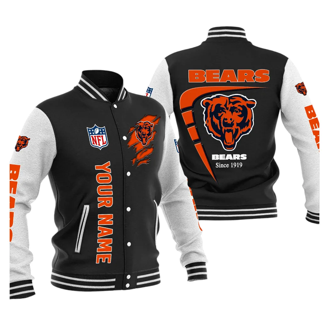 Chicago Bears Jacket NFL All Over Print Jacket