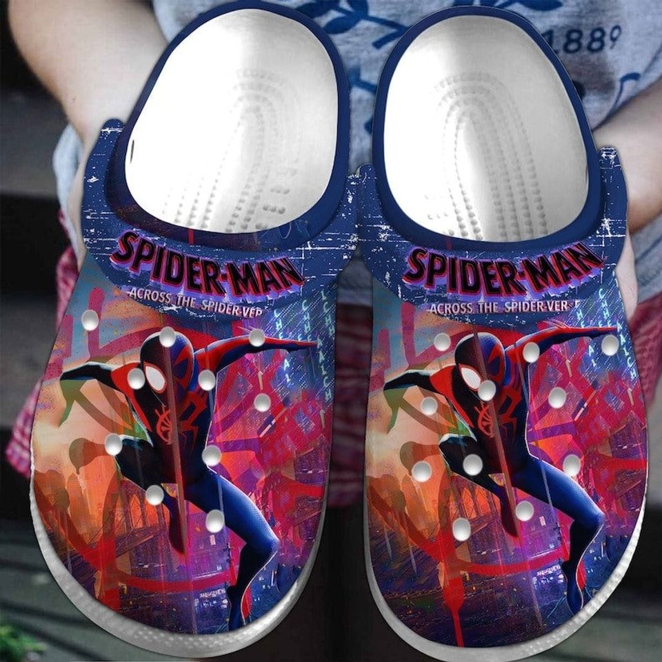 Personalized Spiderman Movie Cartoon Crocs