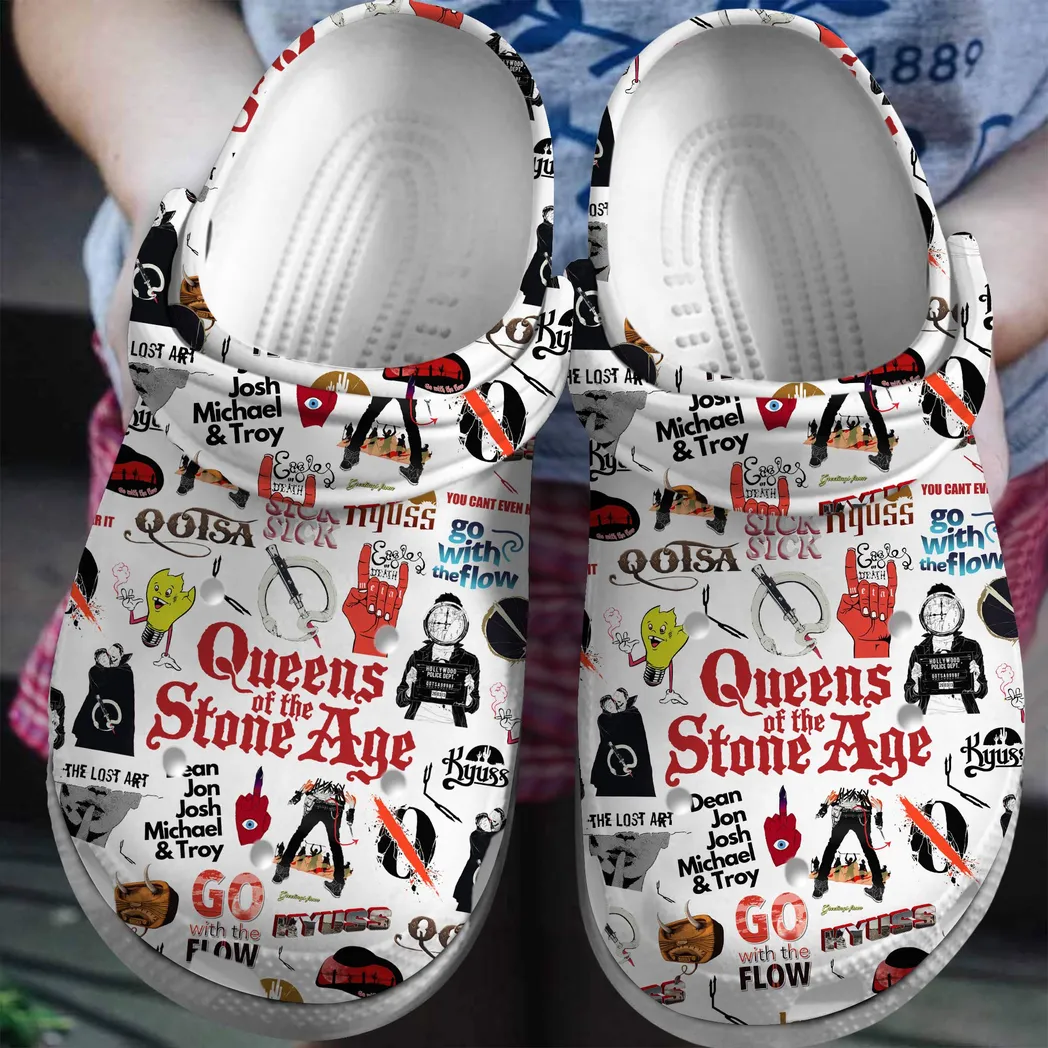 The Rolling Stones Music Crocs Clogs For Men Women and Kids - GNL1466227