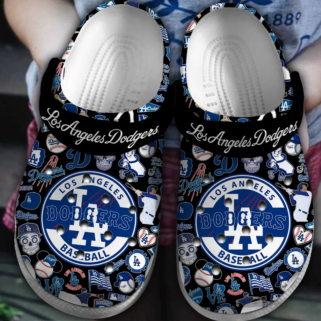 Los Angeles Dodgers MLB Crocs Clogs, Los Angeles Crocs - GNL14604