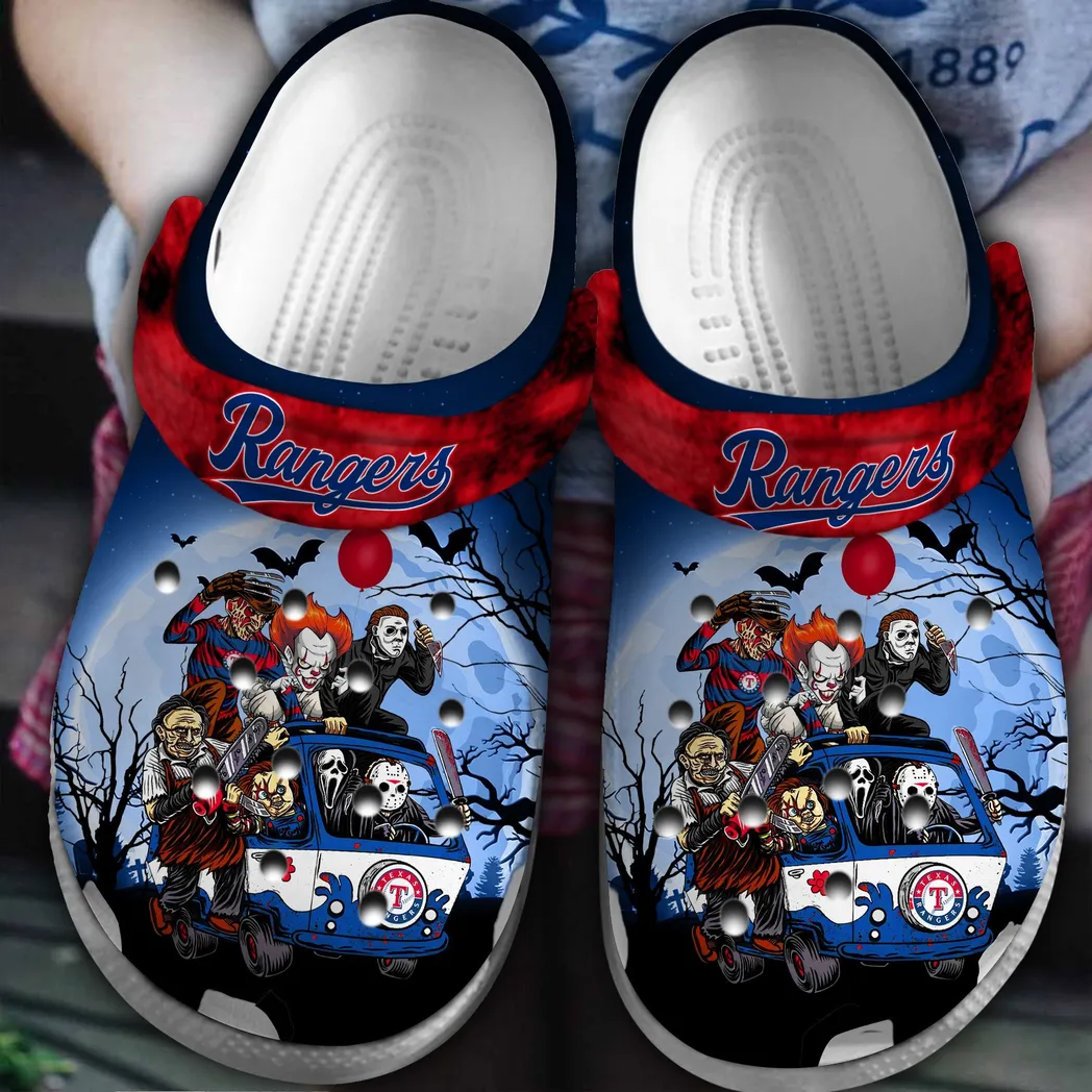 Texas Rangers MLB Crocs Clogs, Texas Rangers Crocs - GNL14616