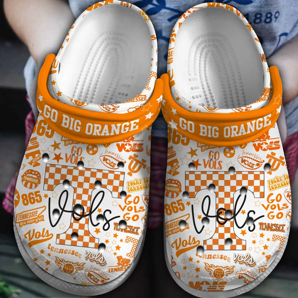 Tennessee Volunteers 2025 NCAA Sport Crocs Clogs, Tennessee Volunteers Crocs - GNL14605
