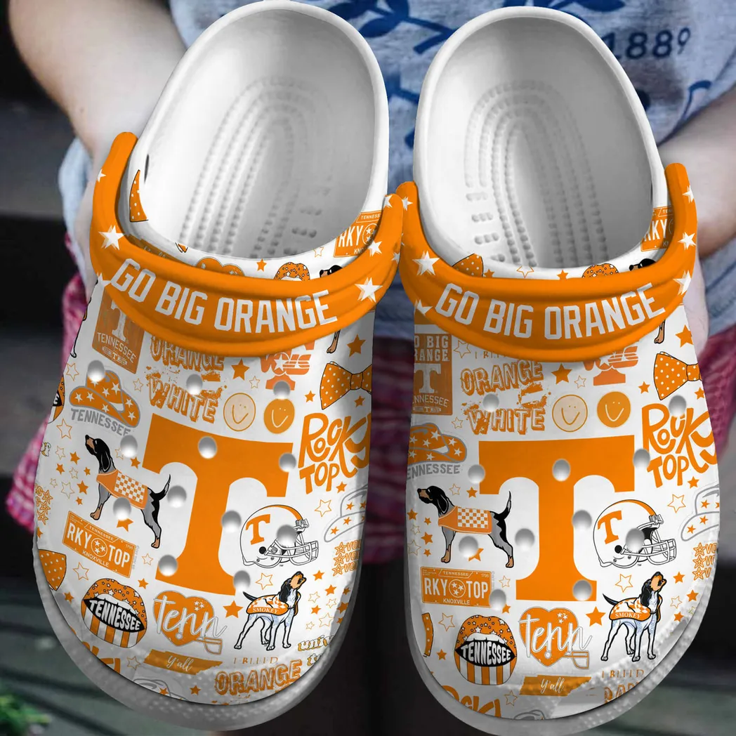 Tennessee Volunteers 2025 NCAA Sport Crocs Clogs, Tennessee Volunteers Crocs - GNL14640