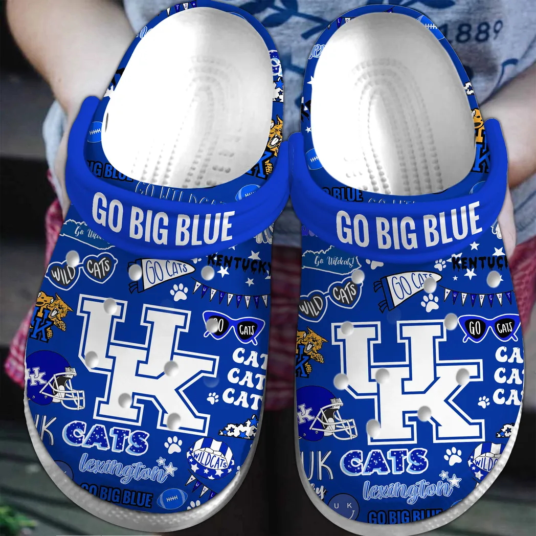 Kentucky Wildcats 2025 NCAA Sport Crocs Clogs, Kentucky Wildcats Crocs - GNL14676