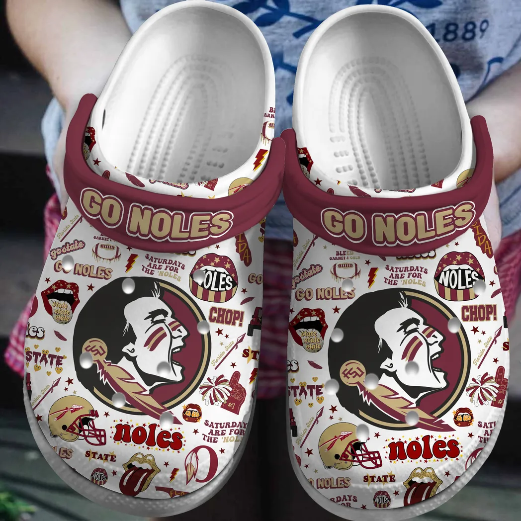 Florida State Seminoles 2025 NCAA Sport Crocs Clogs, Florida State Crocs - GNL146130