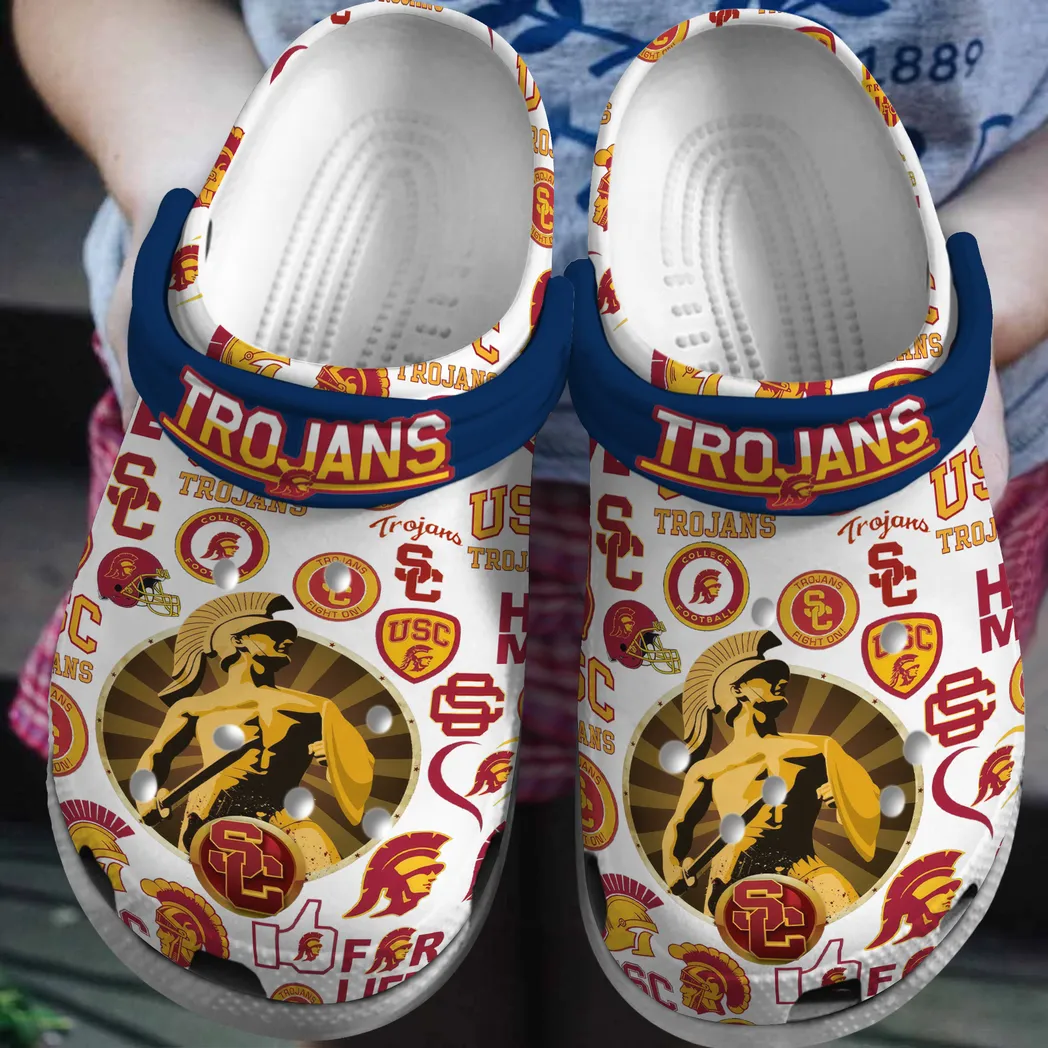 USC Trojans 2025 NCAA Sport Crocs Clogs, USC Trojans Crocs - GNL146132