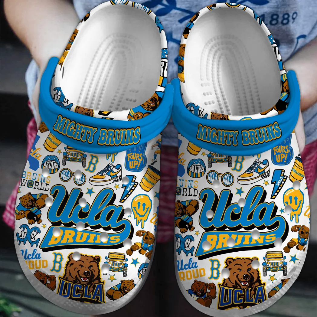 UCLA Bruins 2025 NCAA Sport Crocs Clogs, UCLA Bruins Crocs - GNL146199