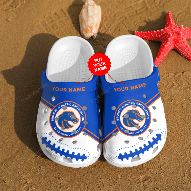 Boise State Broncos Crocs NCAA Crocs Clogs Shoes For Men Women and Kids