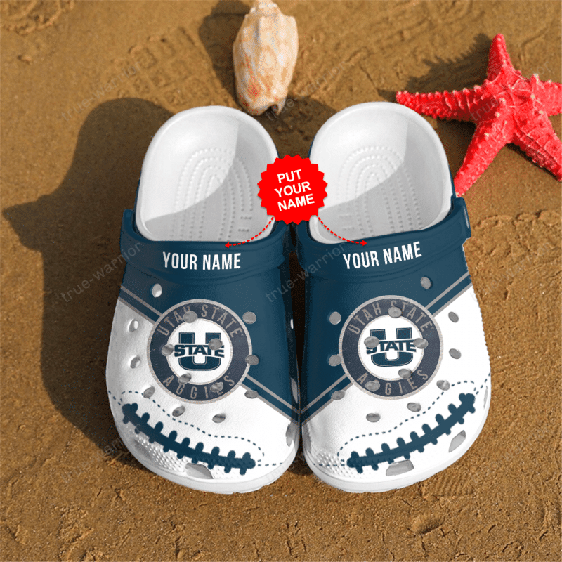 Utah State Aggies Football 2025 NCAA Crocs