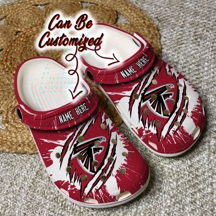 Atlanta Falcons NFL Personalized Limited Crocs - GNL14684
