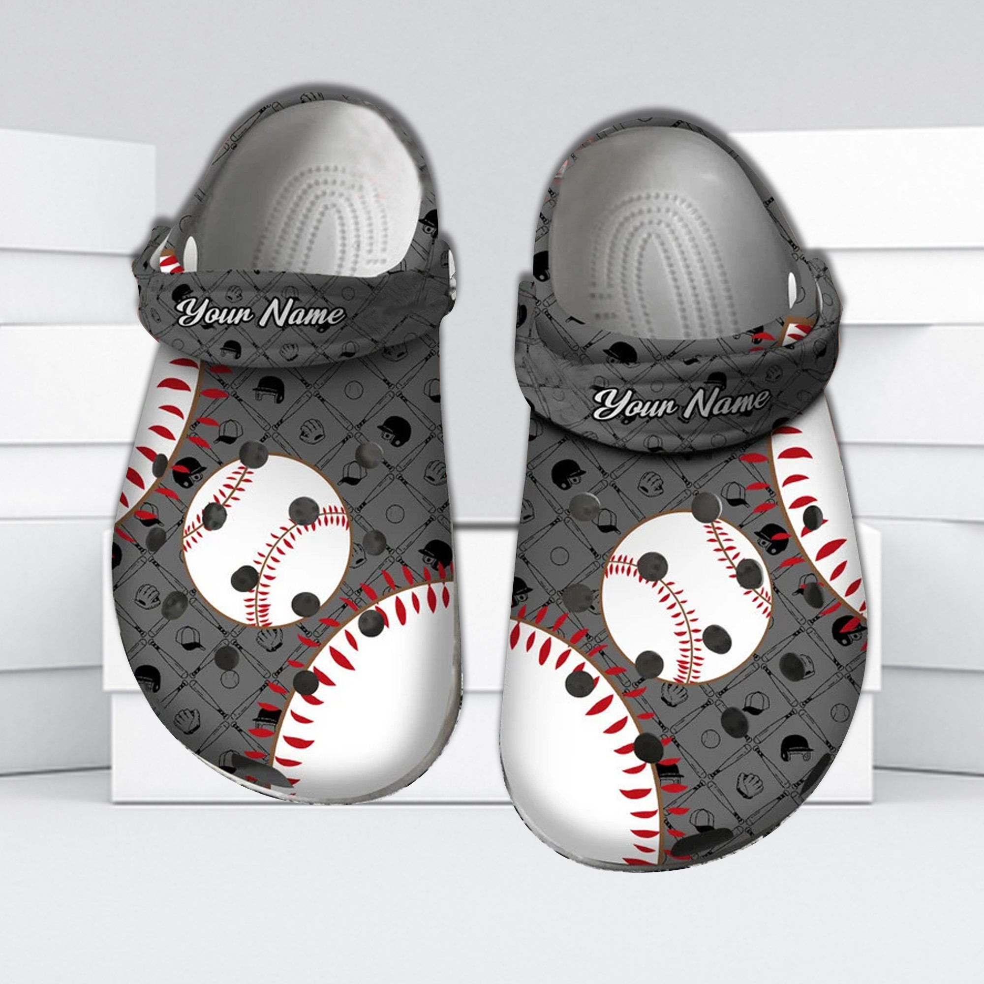 Sport Crocs ' Personalized Baseball Pattern Crocs Shoes For Men And Women, Sport Crocs