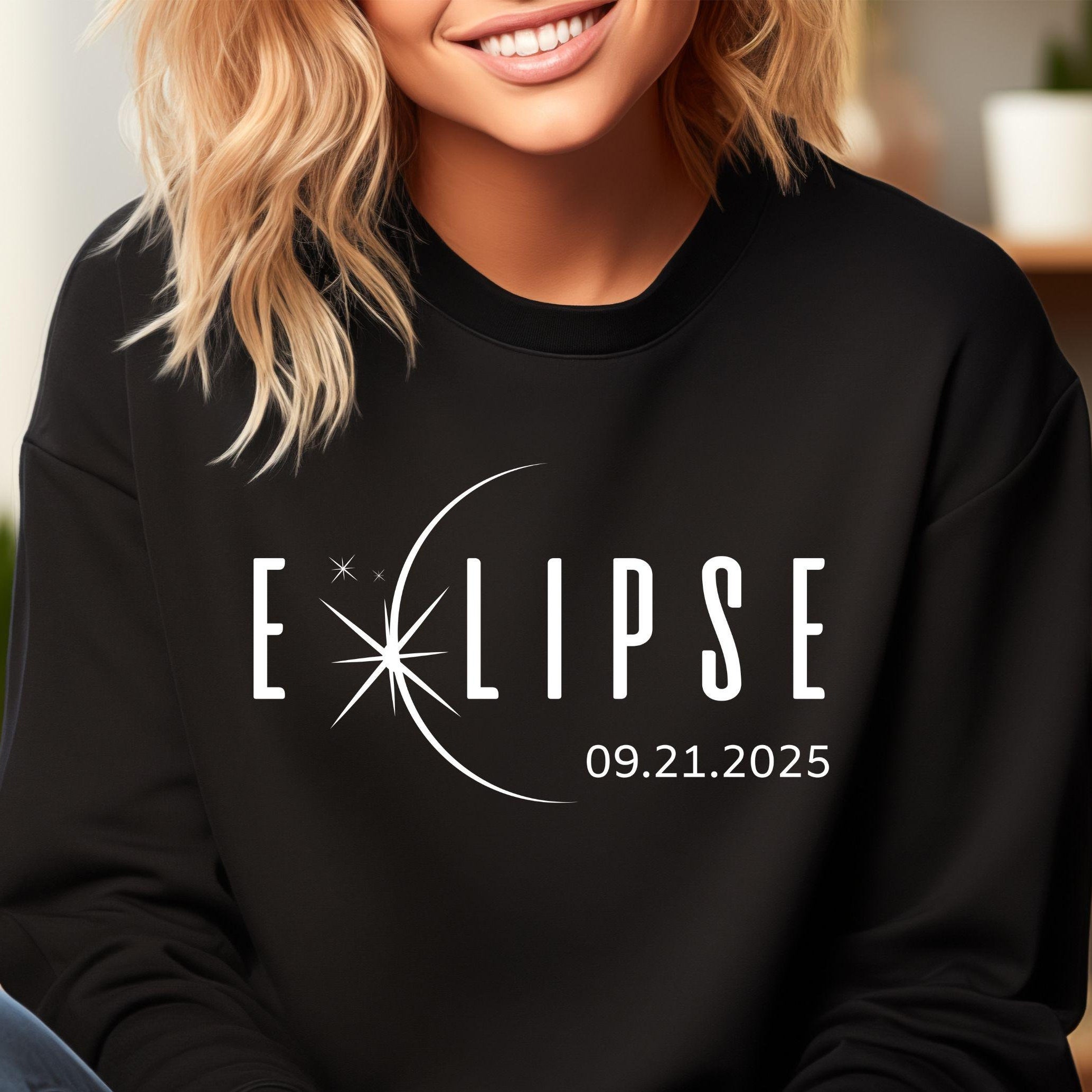 Solar Eclipse 2025 Svg Shirt, Solar Eclipse 1 SweaT-shirt