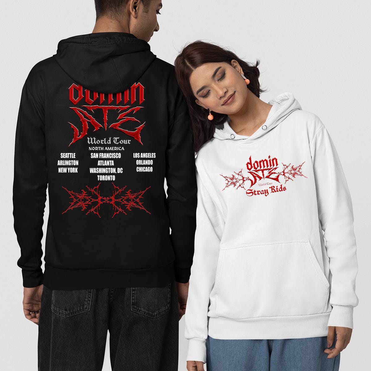 Stray Kids Dominate World Tour Us 2025 Shirt, Stray Kids 2 Hoodie