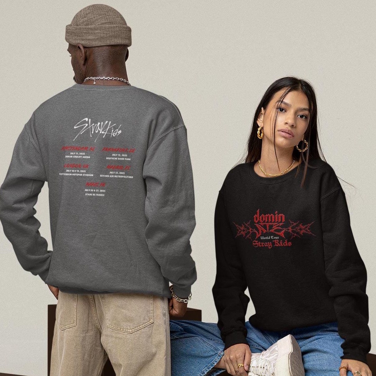 Stray Kids World Tour 2025 Sweater Shirt, Stray Kids 2 SweaT-shirt