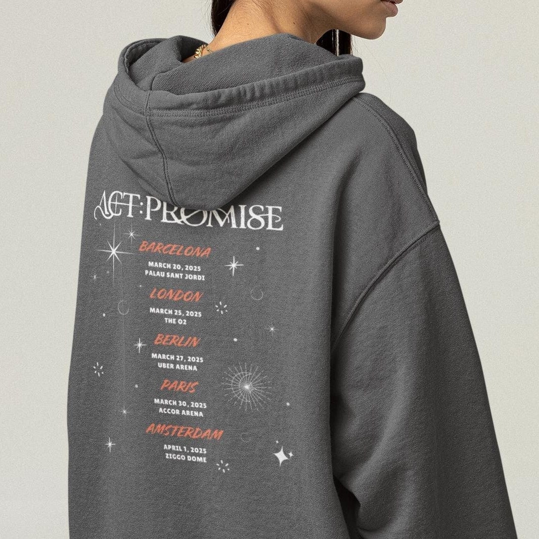 Txt 2025 Tour Shirt, Txt 2 Hoodie
