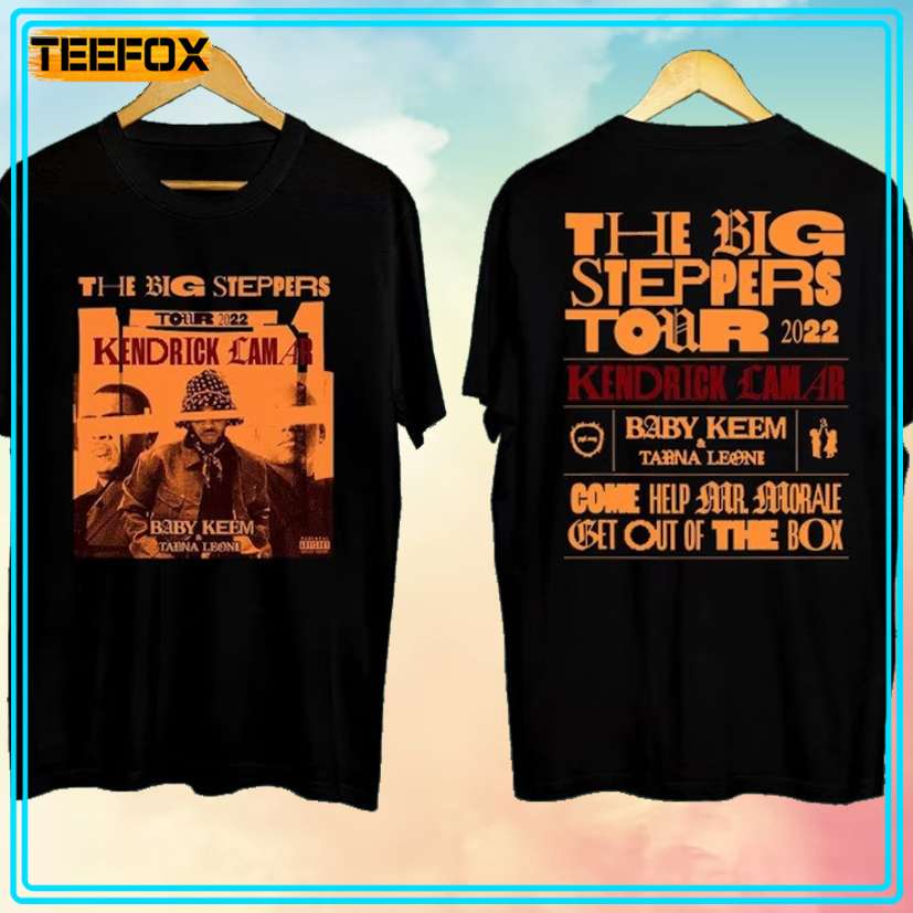 The Big Steppers Tour Oklama Kendrick Lamar Shirt, Big Steppers T-shirt