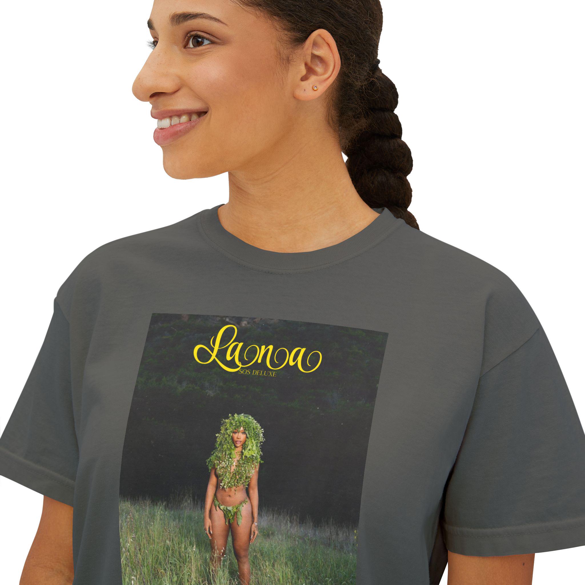 Womens Cropped Square Sza Shirt, Womens Cropped 4 T-shirt