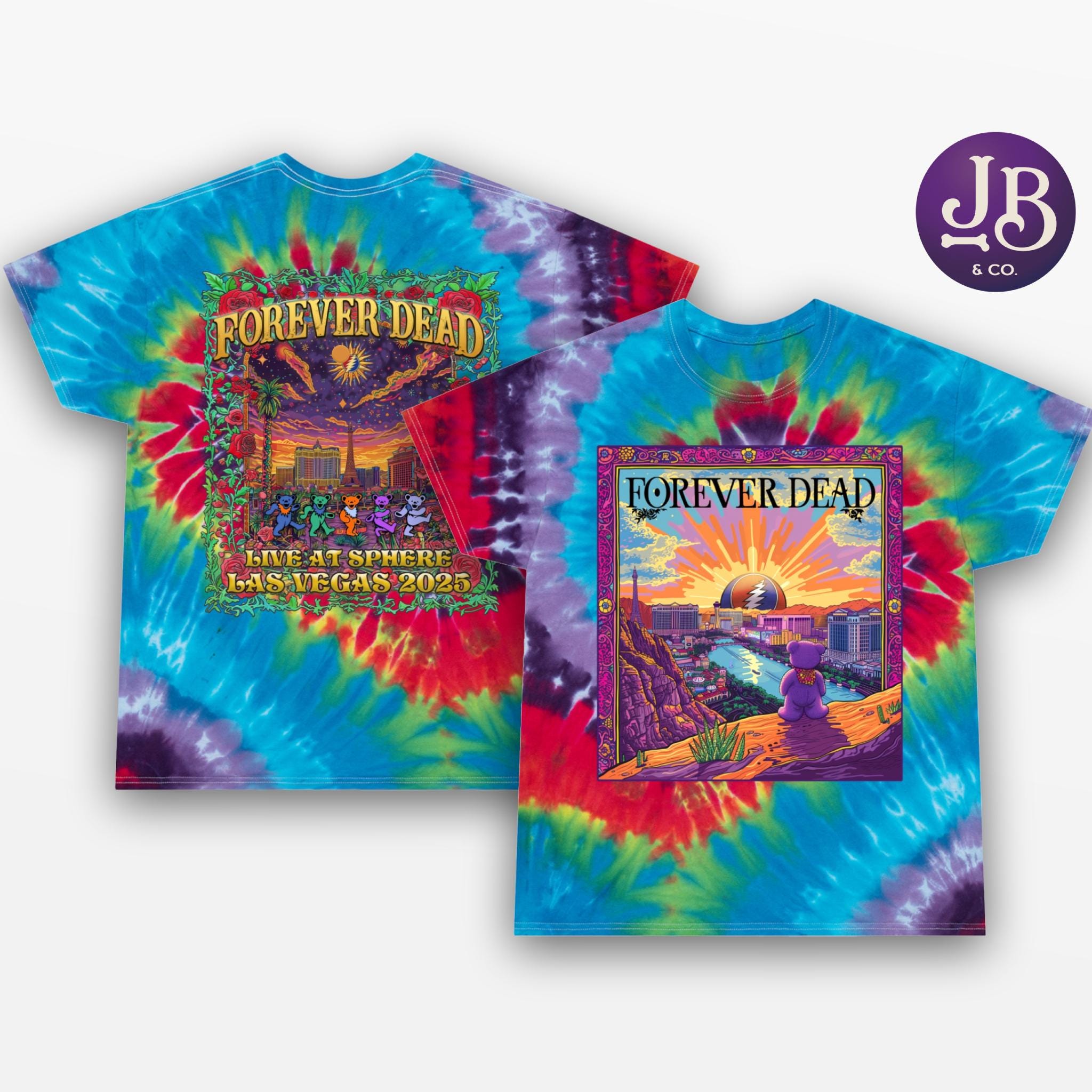 Vegas Sunset 2025 Dead Forever Shakedown Shirt, Vegas Sunset 3 T-shirt