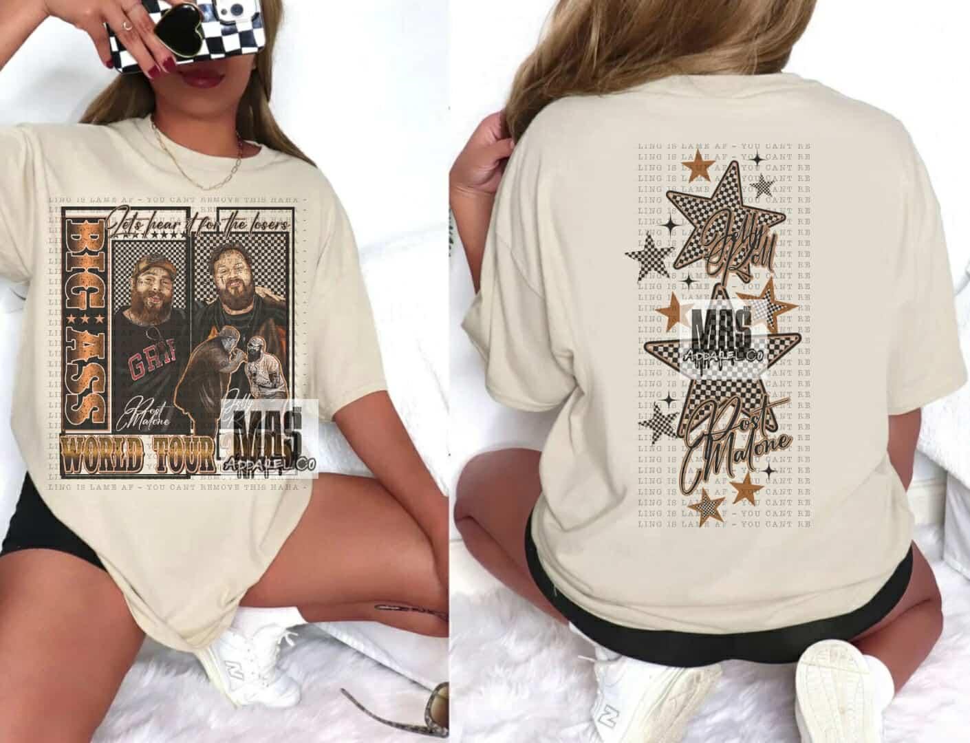New Post Malone Rap Music Merch Shirt, Austin Album Rap 90S Shirt, Post Malone Tour Rapper Gift Bootleg Inspired, Post Wallen Shirt