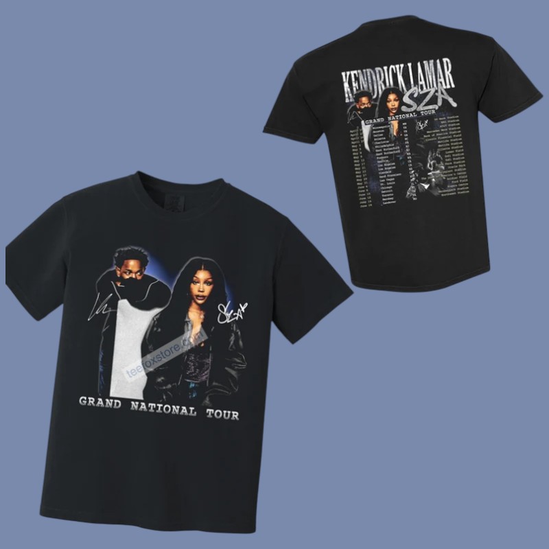 New Kendrick Lamar And Sza Luther Shirt, Kendrick Lamar Shirt, Grand National Tour T Shirt