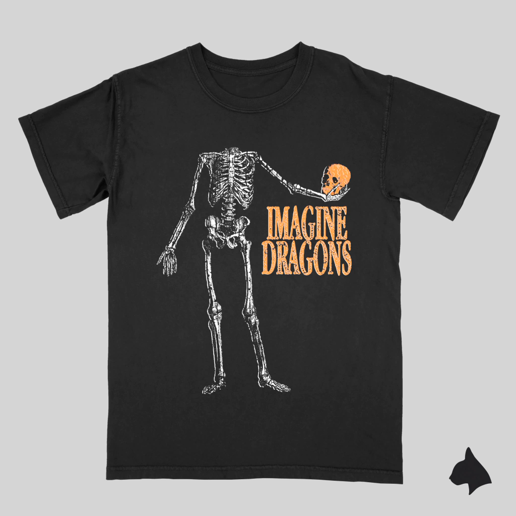 T-Shirt Imagine Dragons Bones, Imagine Dragons Bones Merch Shirt