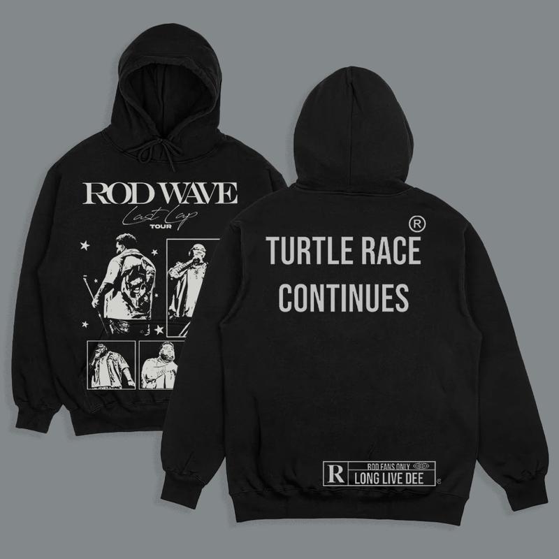 Vintage Hoodies Rod Wave Last Lap Song Hoodie Cotton Unisex Oversized Hoodie Rapper Hoodie Hiphop Hoodie