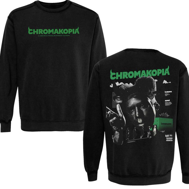 Vintage Tyler The Creator Sweatshirt, Retro Chromakopia New Album Sweater