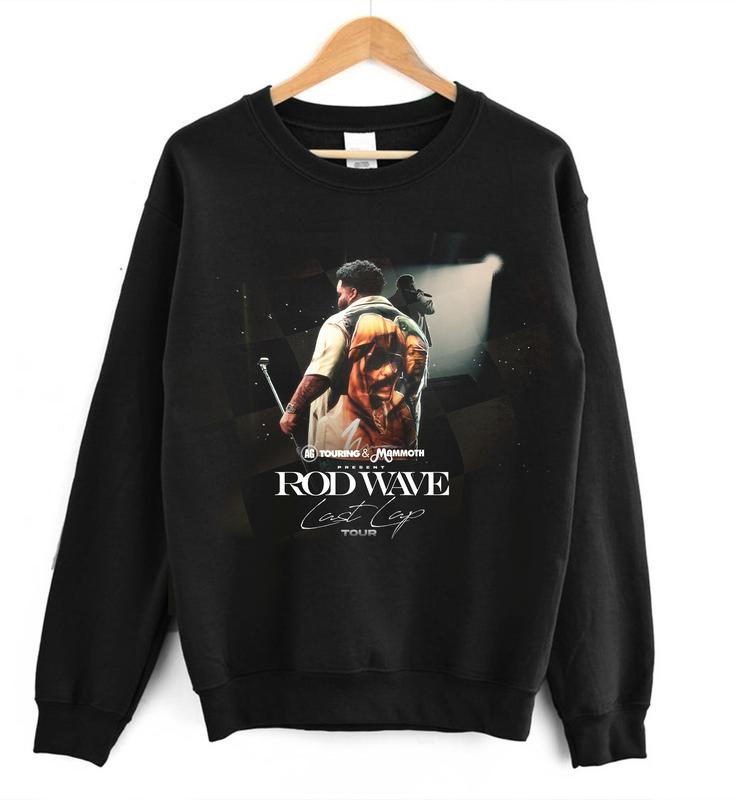 Vintage Rod Wave Sweater, Rod Wave Last Lap Tour Music Tee