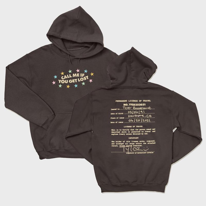 Tyler The Creator Cmiygl Tour Permanent License Of Travel Hoodie, Chromakopia Tyler The Creator Hoodie
