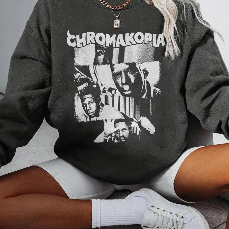 Tyler The Creator Chromakopia Vintage Sweatshirt, S