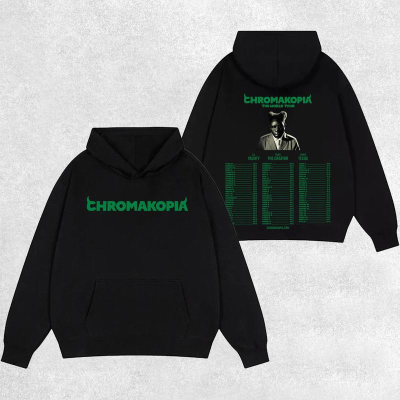 Tyler The Creator Chromakopia Tour Hoodie, Album Chromakopia Rap Lover Hoodie