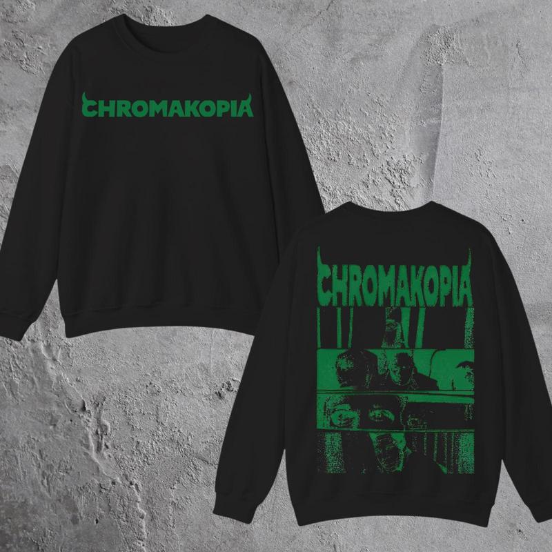 Tyler The Creator Chromakopia Vintage Bootleg Style Tee,Retro Sweatshirt ,Music Lovers, Rap 90S, 80S
