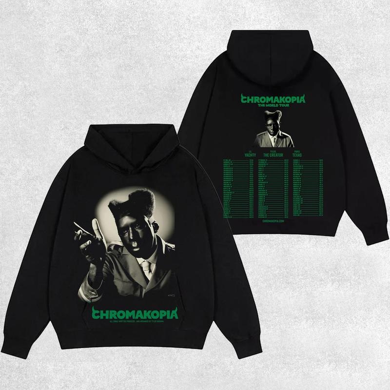 Tyler The Creator Chromakopia Tour Hoodie, Album Chromakopia Rap Lover Hoodie
