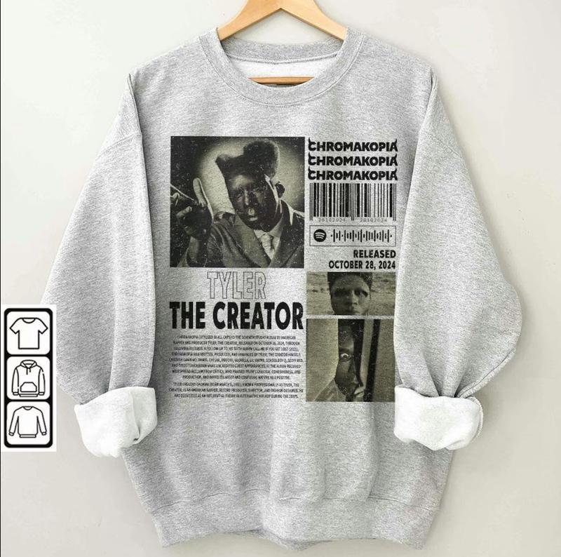 Vintage Tyler The Creator Rap Sweater, Chromakopia Album