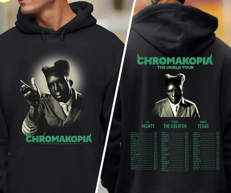 Tyler The Creator Chromakopia Hoodie, Tyler The Creator Chromakopia Vintage Hoodie
