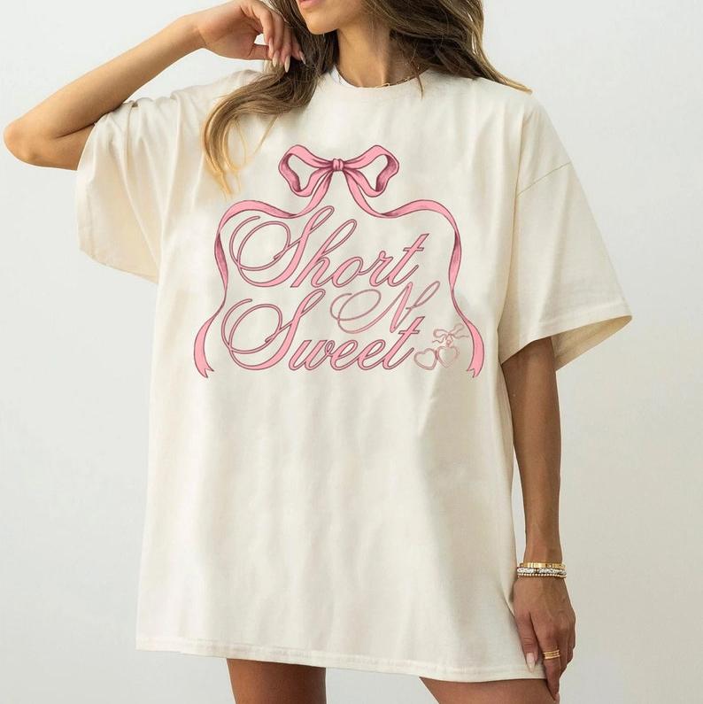 Short N' Sweet Tour Shirt, Sabrina Carpenter Shirt